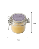 Eucalyptus, Cinnamon, Clove & Lemon beeswax candle 125g in glass jar by SerrBeauty