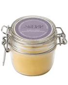 Eucalyptus, Cinnamon, Clove & Lemon beeswax candle 125g in labeled glass jar by SerrBeauty