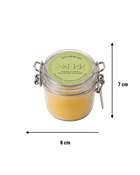 Spearmary beeswax candle 125g in glass jar by SerrBeauty